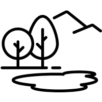 icone connecter avec la nature