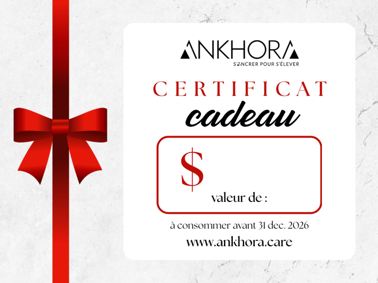 White and red elegant birthday gift certificate